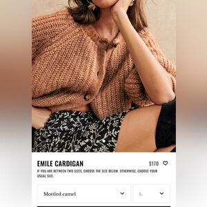 Sezane Emile Cardigan